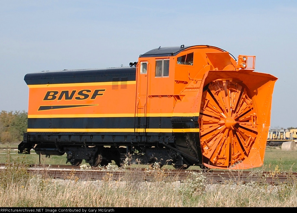 BNSF Rotary Snow Plow